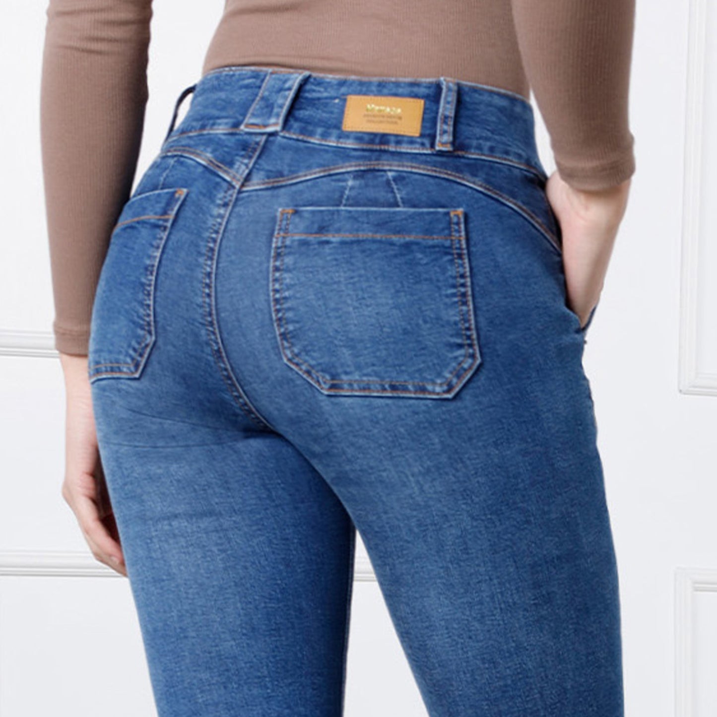 Pantalón Jean Dorka Flare Push Up
