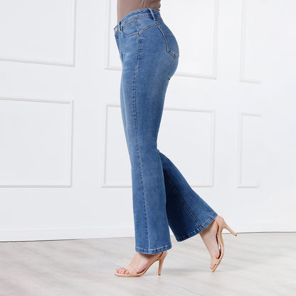 Pantalón Jean Tiana Flare a la Cintura