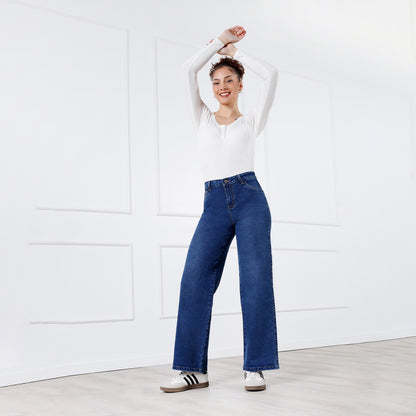 Pantalón Jean Greta Wide Leg