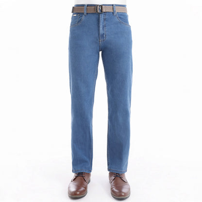 Pantalón de Caballero Regular Confort Premium con Correa - Pepper