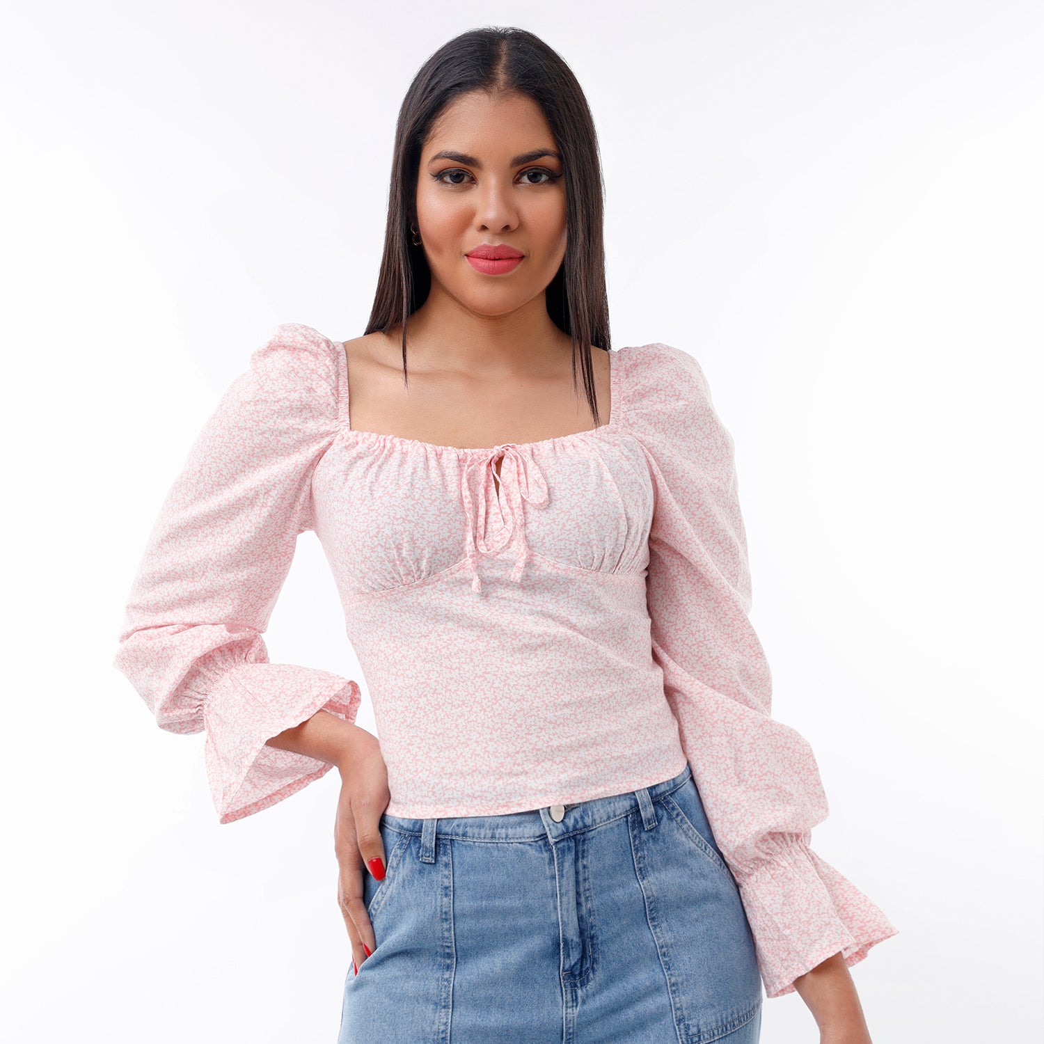 Blusa mujer rosa