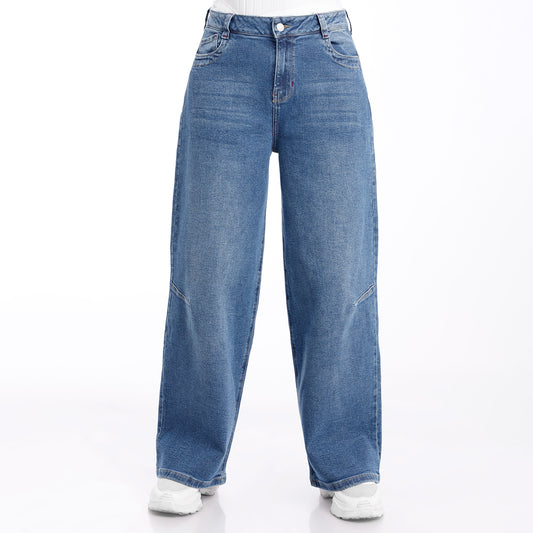 Jean Cintura Boyfriend Pepper Moteado