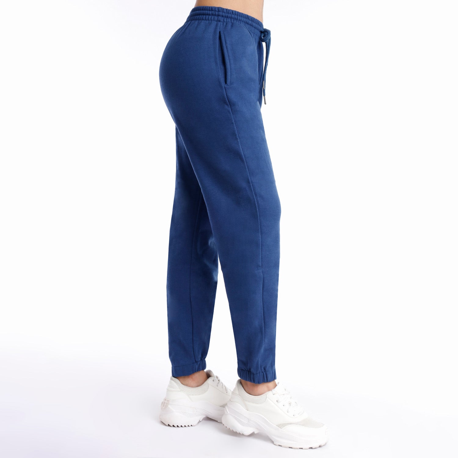 Pantalón jogger de mujer azul marino OZONEE O/802