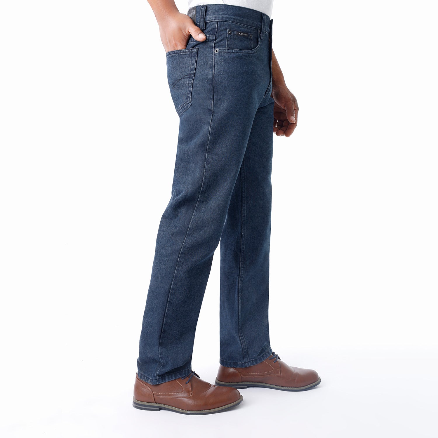 Jeans plomo online hombre