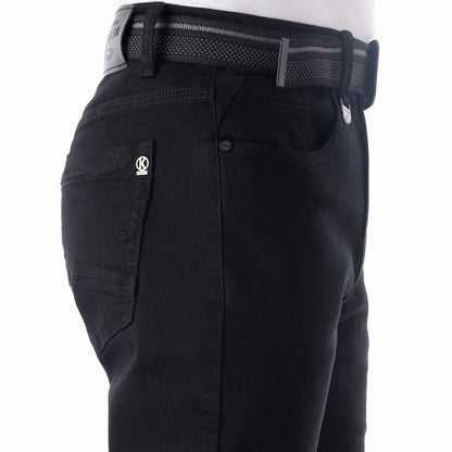 Jean Hombre Slim C/correa Negro