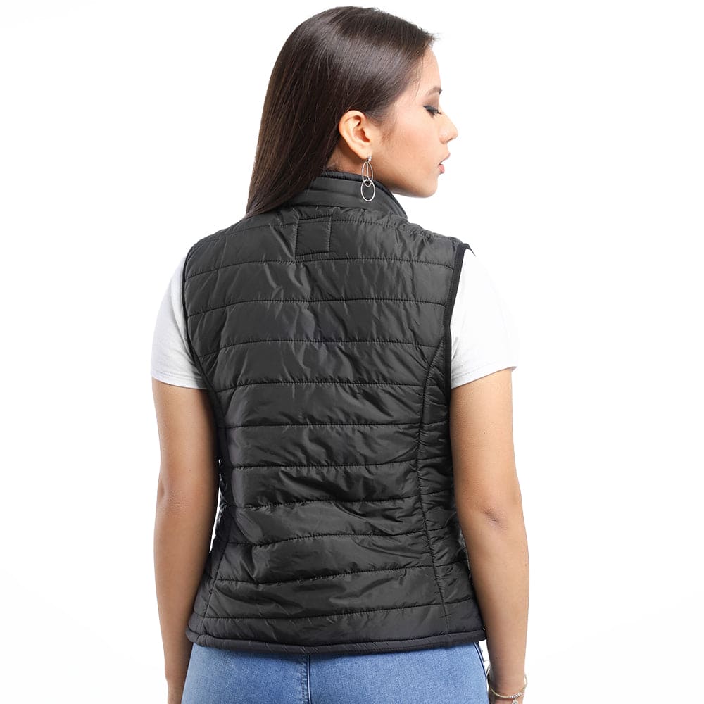 Chaleco Impermeable/Peluche Mujer Negro - 611140