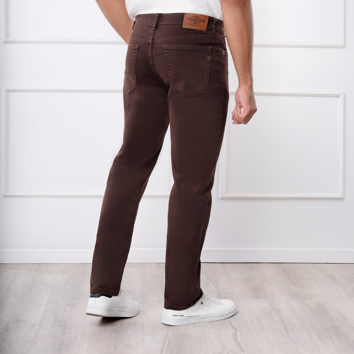 Pantalón de Caballero Straight Recto – Color Marrón