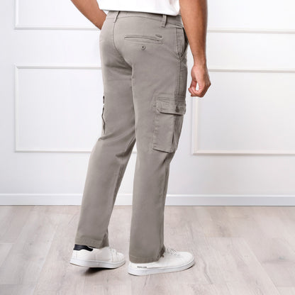 Pantalón de Caballero Cargo Loose Fit – Color Castor