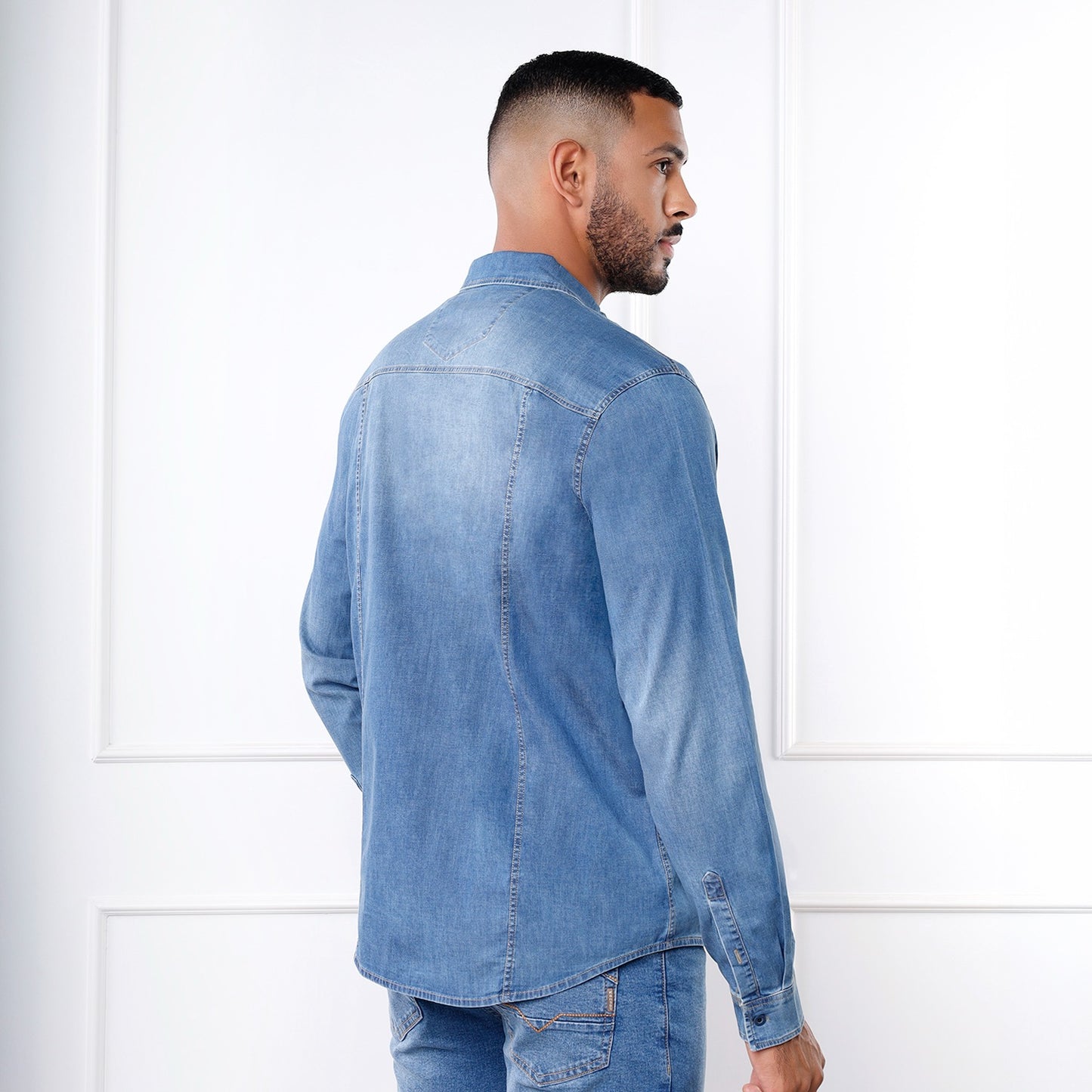 Camisa Ezra Manga Larga Regular Fit