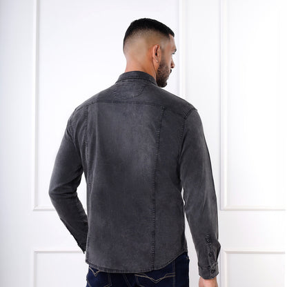 Camisa Ezra Manga Larga Regular Fit