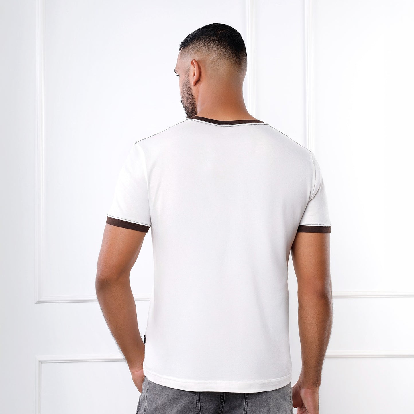 Polo Slim Fit con Estampado