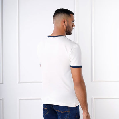 Polo Slim Fit con Estampado