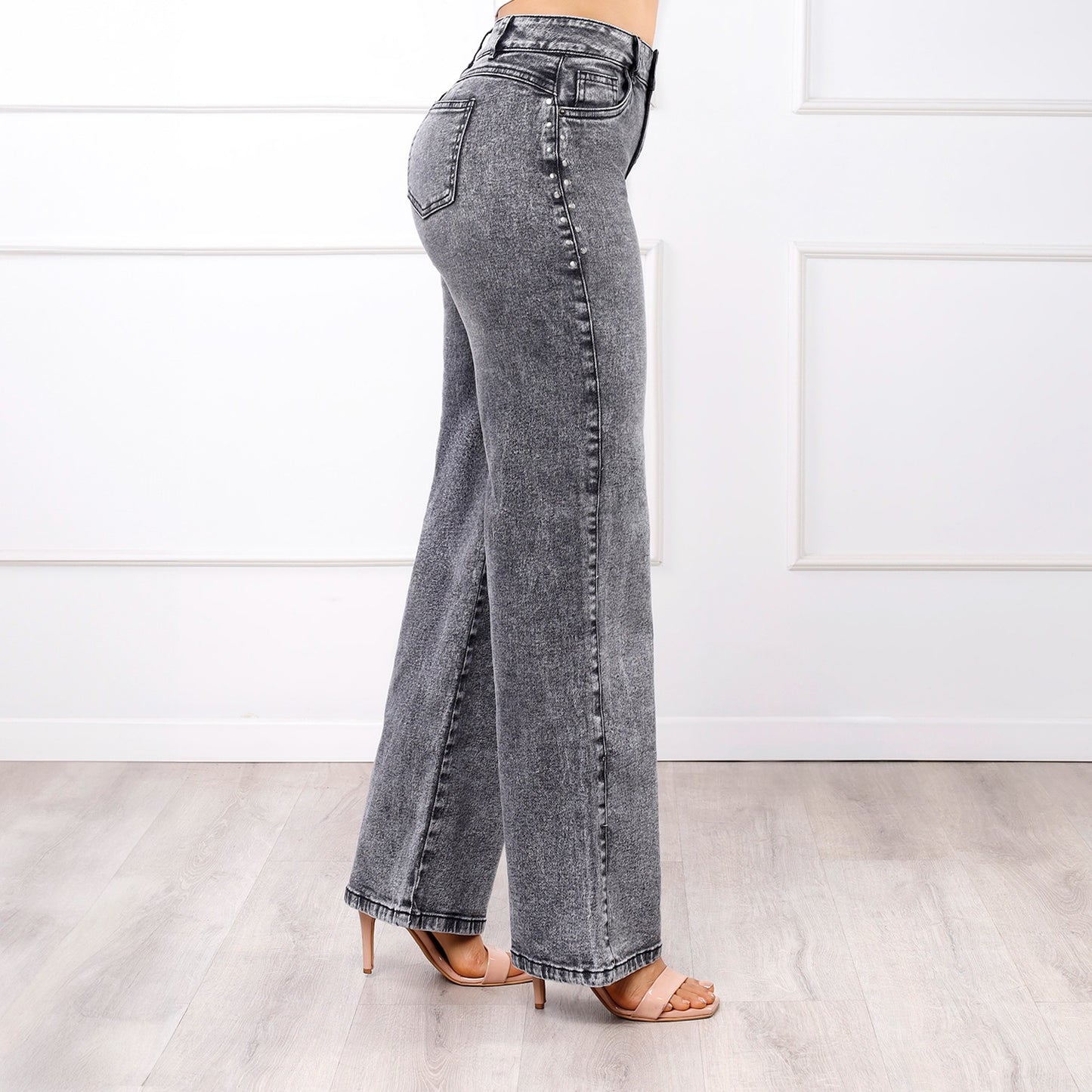 Pantalón Dama Triny Cintura Wide Leg