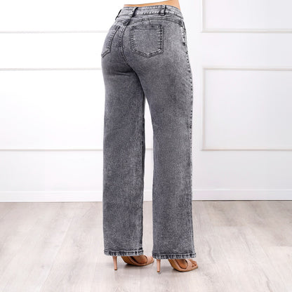 Pantalón Dama Triny Cintura Wide Leg