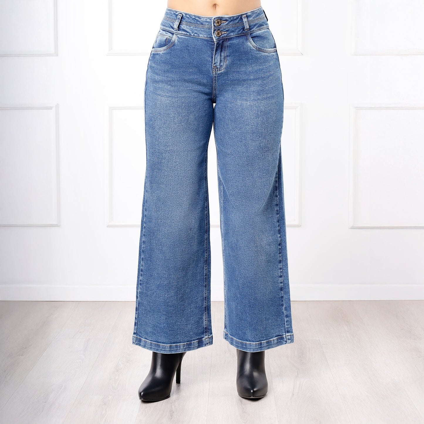 Pantalón Dama Yasu Cintura Wide Leg