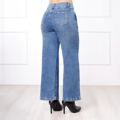 Pantalón Dama Yasu Cintura Wide Leg