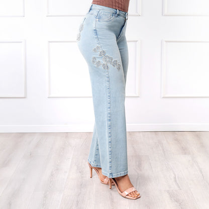 Pantalón Dama Marleny Cintura Wide Leg