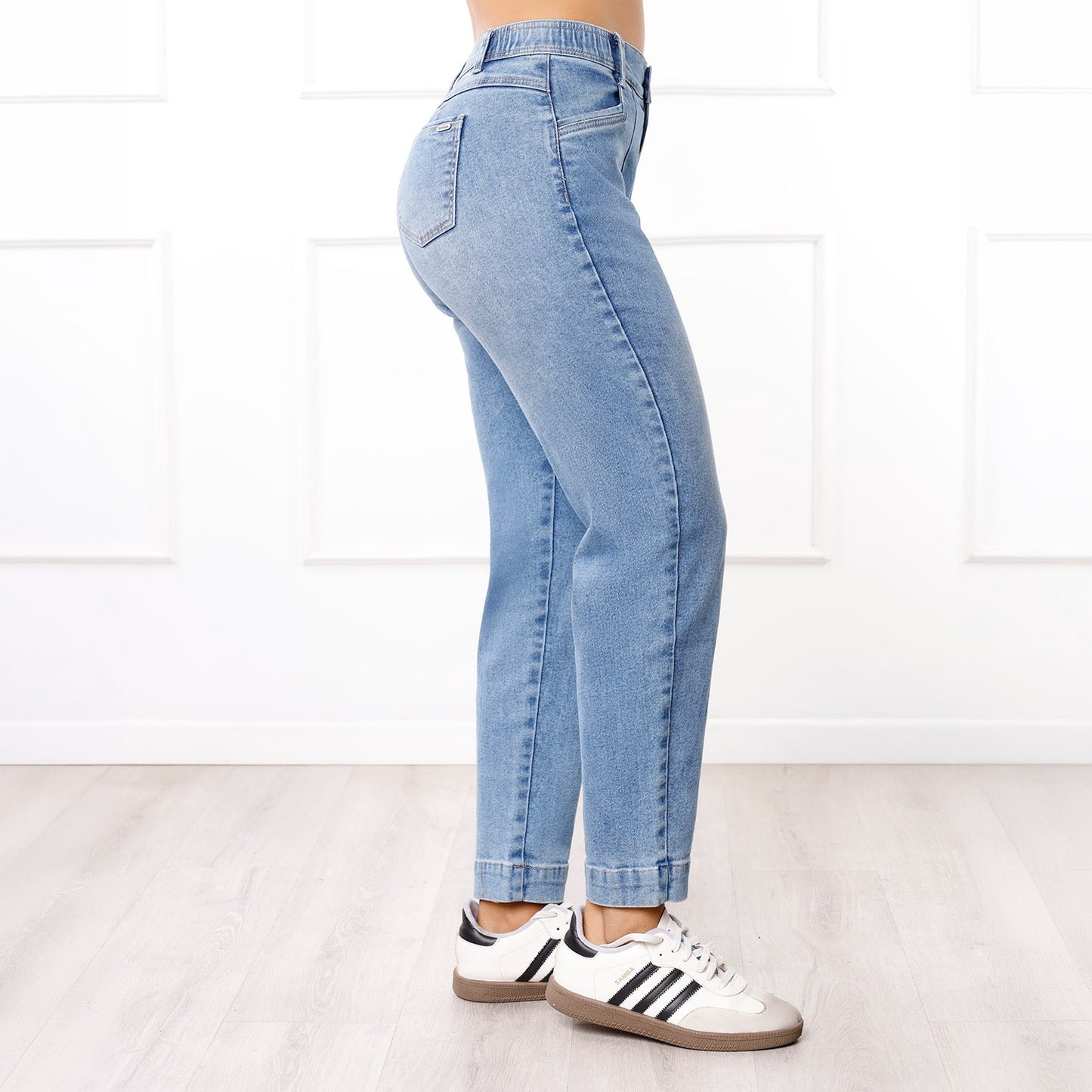 Pantalón Dama Elena Cintura Mom