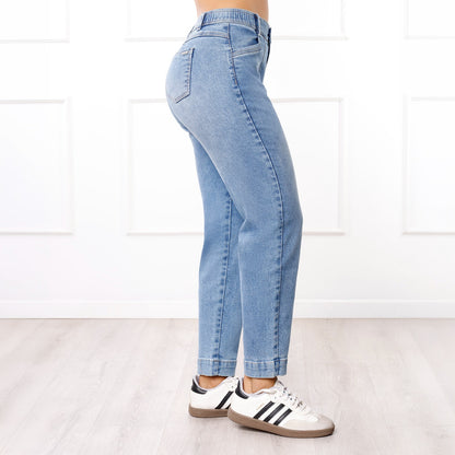 Pantalón Dama Elena Cintura Mom