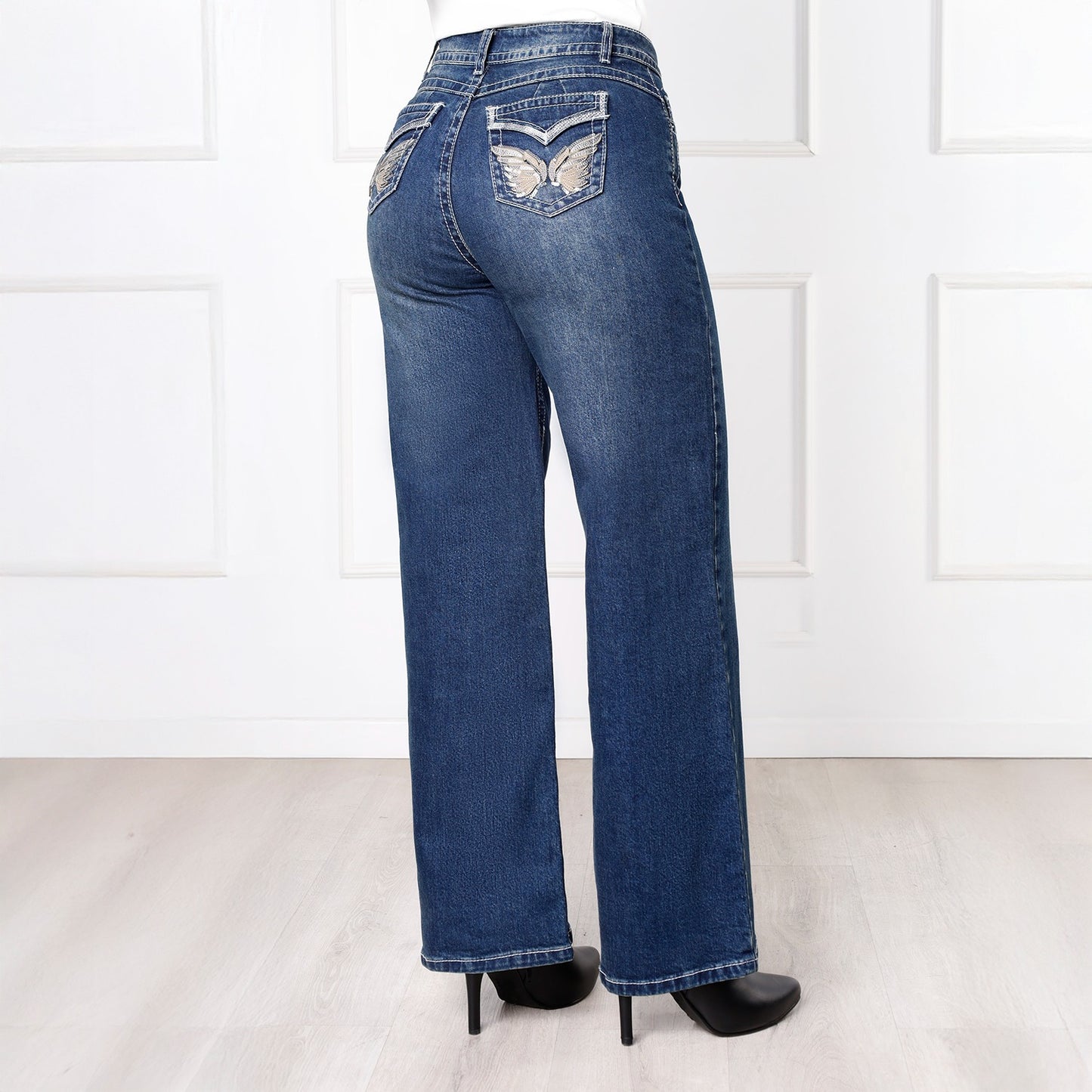 Pantalón Dama Kendra Cintura Wide Leg