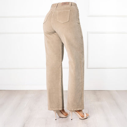 Pantalón Dama Jody Wide Leg Corduroy