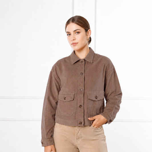 Casaca Dama Holly Corduroy – Color Toffe