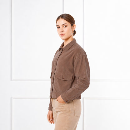 Casaca Dama Holly Corduroy – Color Toffe
