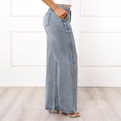 Pantalón Dama Aria Cintura Wide Leg