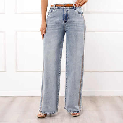 Pantalón Dama Ava Cintura Wide Leg