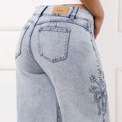 Pantalón Dama Amelia Cintura Wide Leg